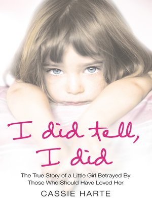 cover image of I Did Tell, I Did